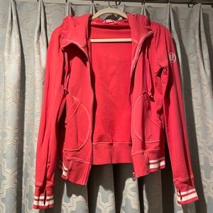 Lulu lemon coral jacket